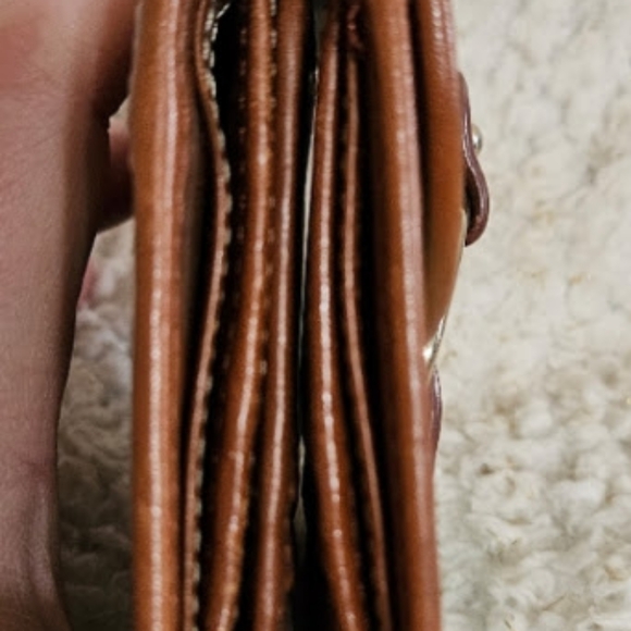 Dooney & Bourke Vintage Monogram Double Snap Wallet with Coin Zip. Rare - Picture 6 of 15